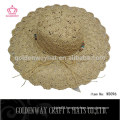 ladies wide brim straw beach sun bowler hat